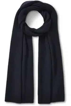 Falke Schal, (1-St), aus reiner Schurwolle blau
