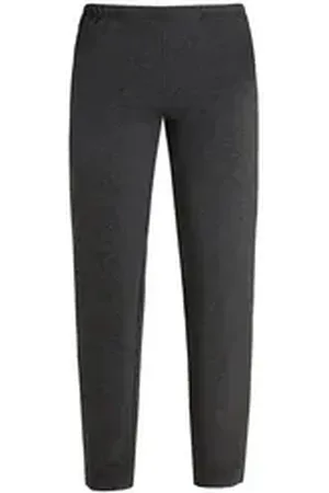 HAJO Loungehose Damen Jogginghose Baumwolle grau 3XL