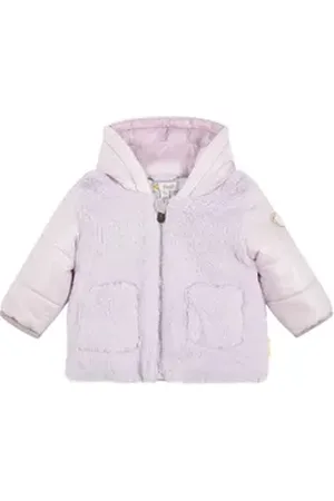 Steiff Outdoorjacke Jacke Bohemian, gefüttert, wattiert lila 80