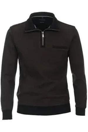Casa Moda Troyer 413572800 Reißverschluss braun 4XL