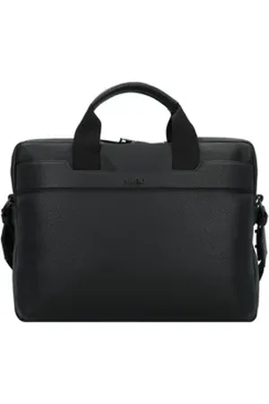 HUGO BOSS Aktentasche Speedyork, Polyurethan schwarz