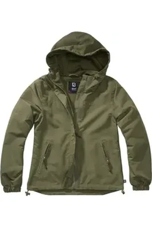 Brandit Brandit Kurzjacke Women Summer Frontzip Windbreaker grün 3XL