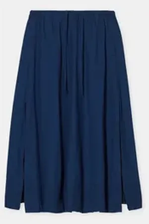 Closed Lederrock slit skirt XL