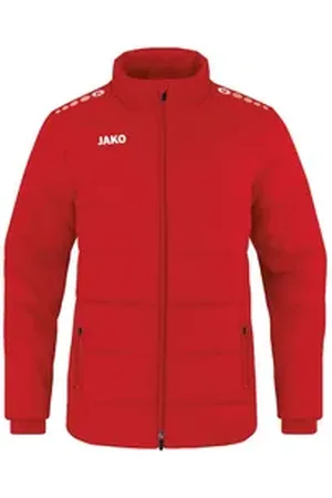 Jako Winterjacke Herren Coachjacke Team 7104 rot S