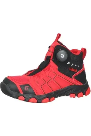 KASTINGER Stiefel Lederimitat/Textil Winterstiefel rot|schwarz 28 EU