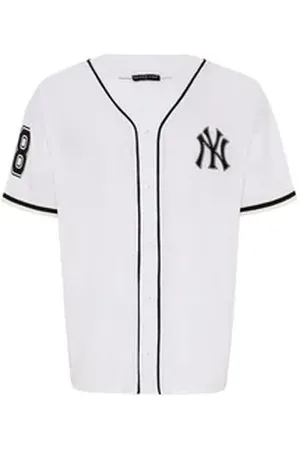 Redbridge T-Shirt mit Knopfleiste - Baseball-Shirt - Sportlicher Look, Regular Fit weiß L