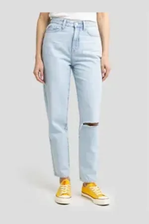 Big Star Mom-Jeans SILLA hohe Leibhöhe blau 27