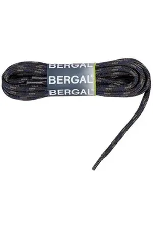Bergal Schnürsenkel Bergschuhsenkel für Trekkingschuhe blau|grau 180 cm