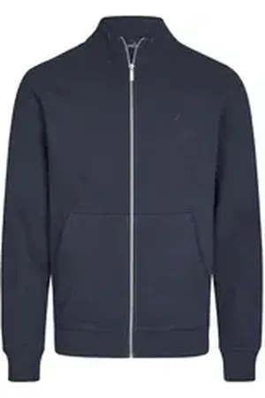 Daniel Hechter Sweatjacke Unimuster blau XL