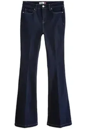 Next Schlagjeans Superweiche Jeans mit ausgestelltem Bein (1-tlg) blau 31x31