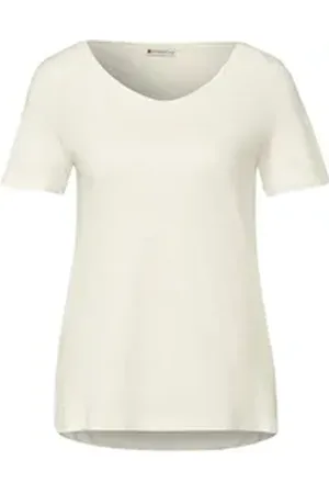 Street one T-Shirt – Damenshirt im Style Gerda weiß 42