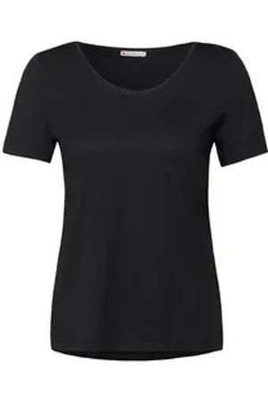 Street one T-Shirt – Damenshirt im Style Gerda schwarz 40