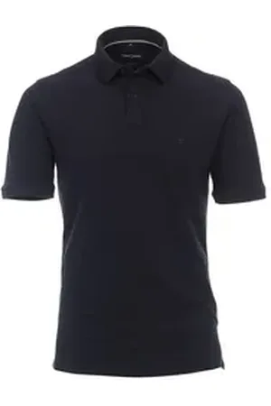 Venti CASAMODA Poloshirt Basic (1-tlg) Poloshirt - Baumwolle - Atmungsaktiv - Mit Stretchanteil blau XXL
