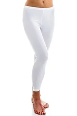 Hermko Leggings 5720 2er Pack Damen Leggins weiß 52/54 (XXL)