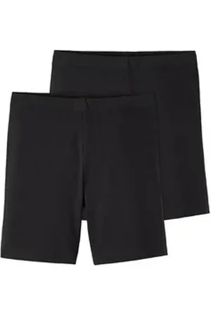 NAME IT Sporthose NKFVIVIAN 2P SOLID SHORT LEGGING schwarz 86/92