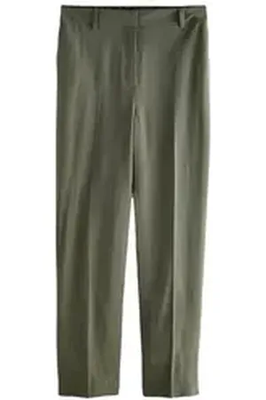 Next Dehnbund-Hose Hose mit Barrel-Leg und elastischer Rückseite (1-tlg) grün 28