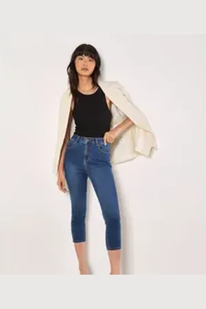 Apricot Caprijeans Sara Jeans, in Stretchware blau XS (34)