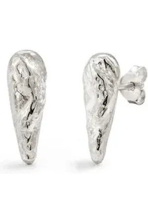 Kuzzoi Paar Ohrstecker Herren Ohrstecker Tropfen 925 Sterling Silber silberfarben