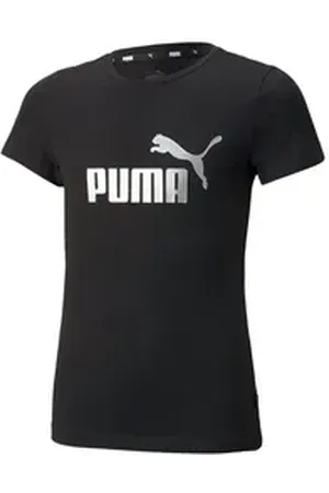 PUMA T-Shirt Mädchen T-Shirt ESS+ Logo Tee G 846953 schwarz 128