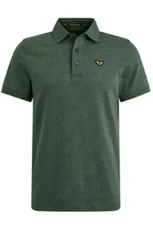 PME Legend™ Poloshirt Short sleeve polo Jacquard jersey grün L