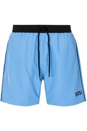 HUGO BOSS Badeshorts Starfish mit Kordel blau XXL