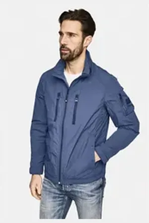 New Canadian Outdoorjacke (1-St) mit locker-leichtem Stoff blau 54
