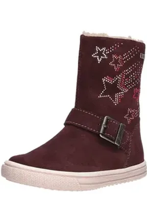 Lurchi Stiefel Veloursleder Stiefel rot 33 EU