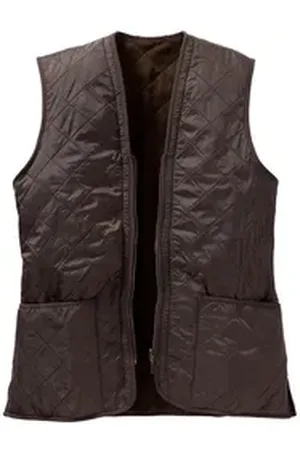 Barbour Steppweste Innenfutter Polarquilt braun XS