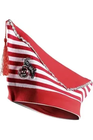 1. FC Köln Fischerhut Krätzchen/Weiß rot
