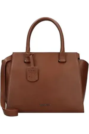 Burkely Henkeltasche Nocturnal Nova, Leder braun