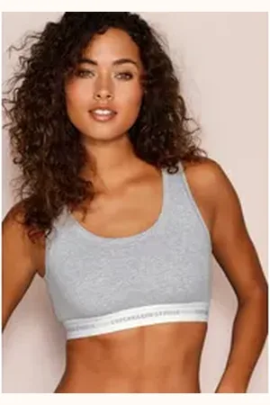 &Copenhagen Bustier mit weichem Logobund und aus elastischer Baumwoll-Modal-Qualität grau XL