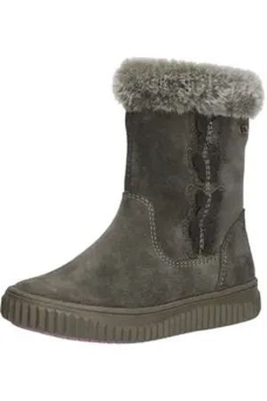 Lurchi Stiefel Veloursleder/Textil Stiefel grün 30 EU