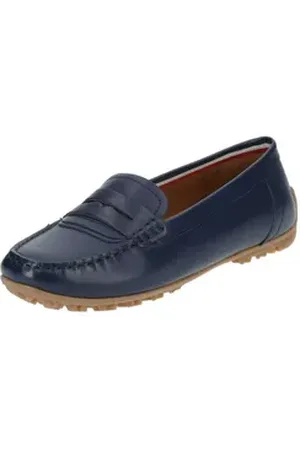 Geox Mokassin Nappaleder Mokassin blau 36 EU