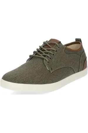 Bullboxer Sneaker Lederimitat/Textil Sneaker grün 41 EU