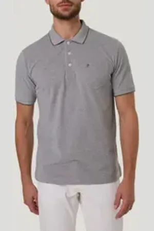 Pierre Cardin Poloshirt Polo-shirt KN grau L