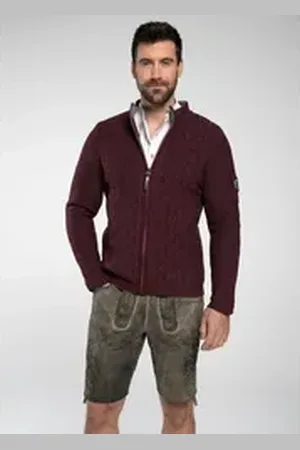 SPIETH & WENSKY Trachtenstrickjacke Strickjacke "Filch" M