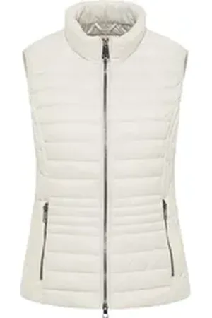 Barbara Lebek Steppweste moderne Steppweste oder Gilet für Damen in Beige beige 50