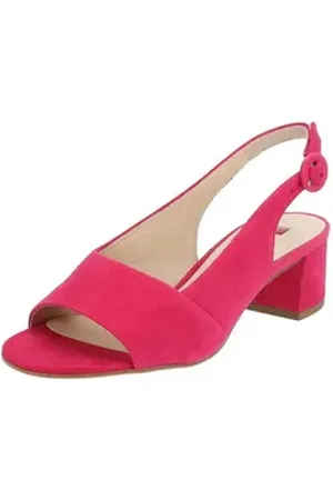 Högl Högl Pumps Samt Riemchensandalette rosa 38,5 EU