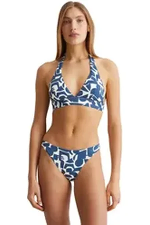 Marc O’ Polo Bikini-Hose Geo Print mit modernem Grafikprint blau L