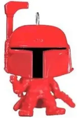 POP Funko Schlüsselanhänger Star Wars - Boba Fett Limited Edition Exclusive Red Schlüsselanhänger (1-tlg)