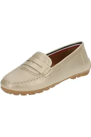 Geox Mokassin Leder Mokassin goldfarben 39 EU
