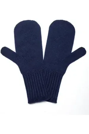 Falke Multisporthandschuhe (1-St) aus reinem Kaschmir blau