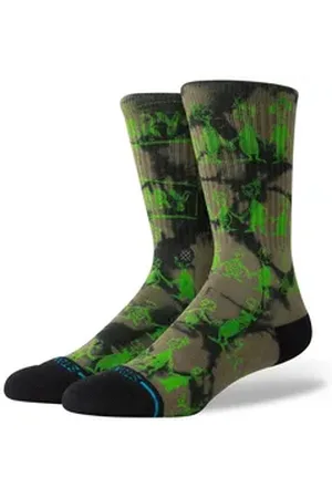 Stance Freizeitsocken DOWN IN WHOVILE CREW schwarz L (43-46)