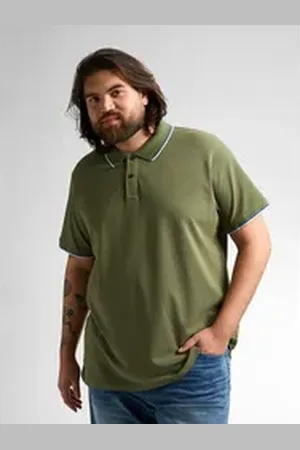 Petrol Industries Poloshirt Plus Size Cocobreeze grün 5XL