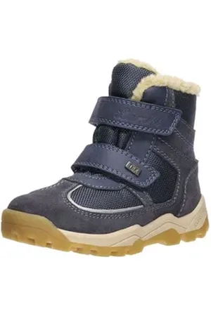 Lurchi Stiefelette Veloursleder/Textil Stiefelette blau 32 EU