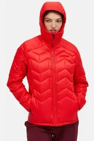 Peak Performance Steppjacke W Elevate Liner Hood mit Kapuze rot xl