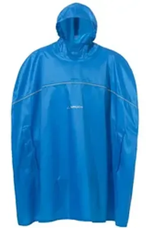 Vaude Regenponcho Kids Grody Poncho II (1-St) wasserdichter Regenponcho mit Kapuze gelb S