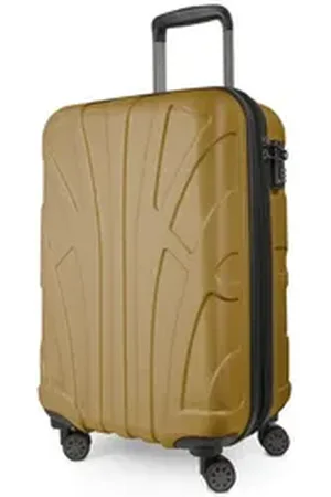 SUITLINE Handgepäckkoffer S1, 4 Rollen, Handgepäck Trolley 55cm Laptopfach erweiterbar TSA 38L
