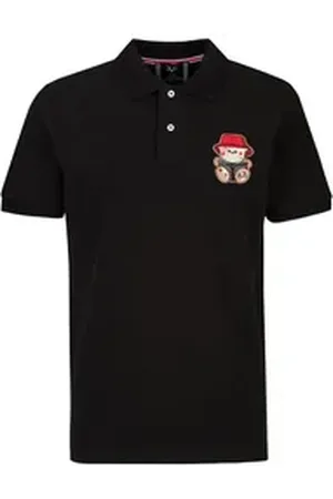 19V69 Italia Poloshirt EMILIO BUCKET schwarz 3XL