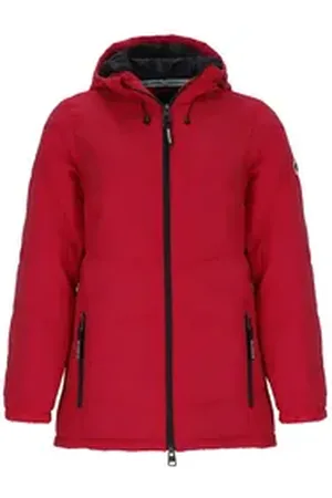 Coastguard Winterjacke Damen Jacke reflektierend - Wattierte Damenjacke mit Kapuze 42